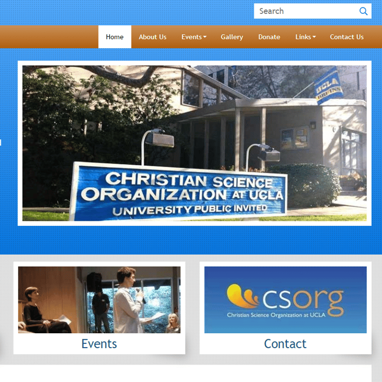 Christian Organization in Los Angeles California - Christian Science Organization at UCLA